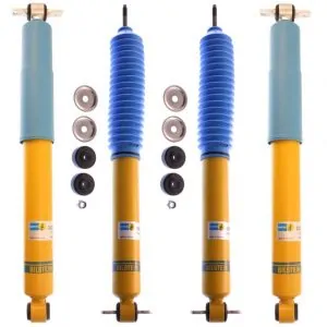 Bilstein 4600 Front & Rear Shocks for 84-'01 JEEP Cherokee (XJ) 4WD