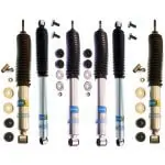 Bilstein 5100 4" Lift Quad Front and Rear shocks for 80-96 Ford F-150 4WD