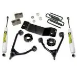 SuperLift 3.5" Lift Kit For 2014-2018 Chevy/GMC Silverado/Sierra 1500 4WD with ALUMINUM or STAMPED STEEL Control Arms ONLY - with Superide Rear Shocks