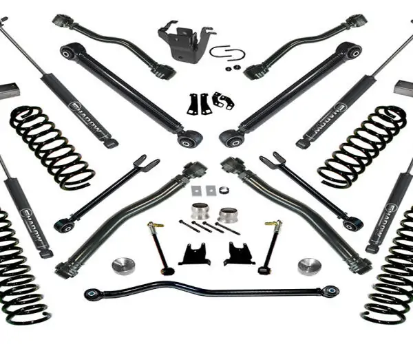 SuperLift 4" Lift Kit 2007-2018 Jeep Wrangler JK 2 Door with UCAs