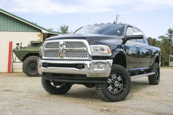 SuperLift 4" Lift Kit For 2014-2018 Dodge Ram 2500 4WD - Diesel Engine - Replacement Radius Arms with Bilstein Shocks