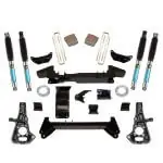 SuperLift 6" Lift Kit For 2001-2008 Chevy Silverado and GMC Sierra 2500HD or 3500 4WD - Knuckle Kit with Bilstein Shocks