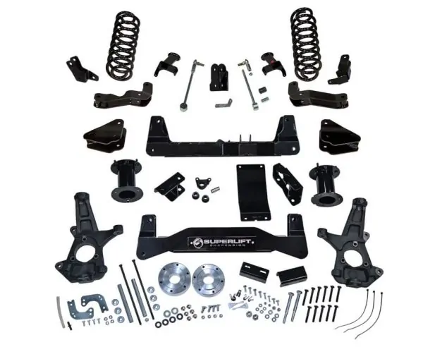 SuperLift 6.5" Lift Kit For 2015-2016 GMC Yukon 1500 4WD with OE CAST Steel Control Arms