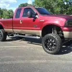 SuperLift 8" Lift Kit For 2005-2007 Ford F-250 and F-350 Super Duty 4WD - Diesel Engine - with Replacement Radius Arms and Bilstein Shocks