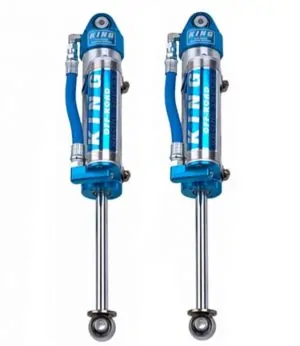 King 2.5 Performance 6" Lift Rear Shocks For 2007-2018 Jeep Wrangler JK (7/8" Shaft)