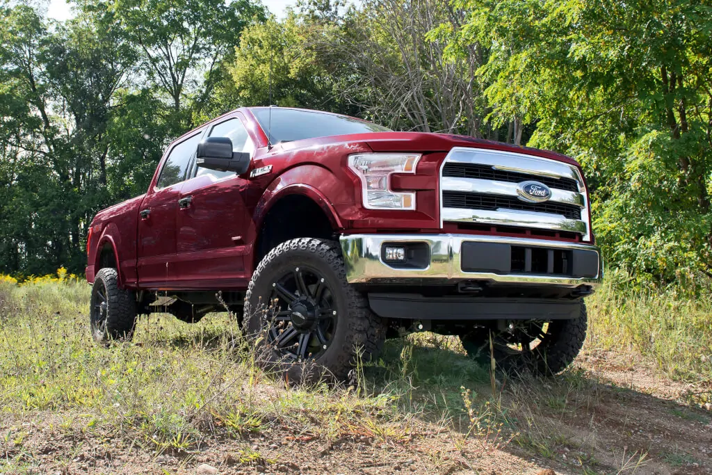 Zone Offroad 6" Lift Kit For 2017-2018 Ford F-150 4WD (Nitro shocks)