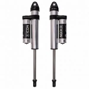 Icon 0-1.5" Rear Lift V.S. 2.5 Series Piggyback Shocks For 2007-2018 Chevy/GMC 1500