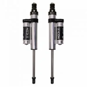 Icon 0-2.5" Front Lift V.S. 2.5 Series Piggyback Shocks For 2001-2010 Chevy/GMC 2500/3500 HD
