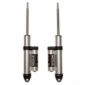 Icon 2.5 Series Piggyback Rear Shocks For 2014-2018 Ram 2500 (2" Lift Standard Rear Coils)