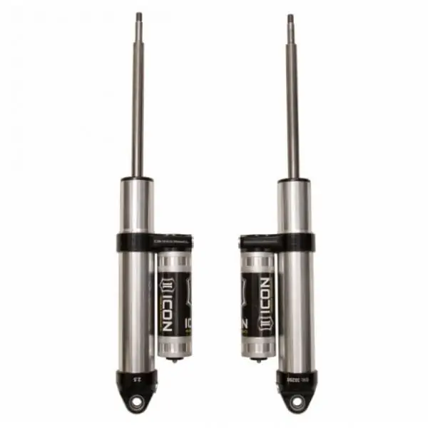 Icon 2.5 Series Piggyback Rear Shocks For 2014-2018 Ram 2500 (2" Lift Standard Rear Coils)