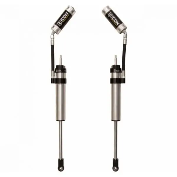 Icon 4.5" Front Lift V.S. 2.5 Series Remote Reservoir Shocks For 2014-2018 Ram 2500 HD