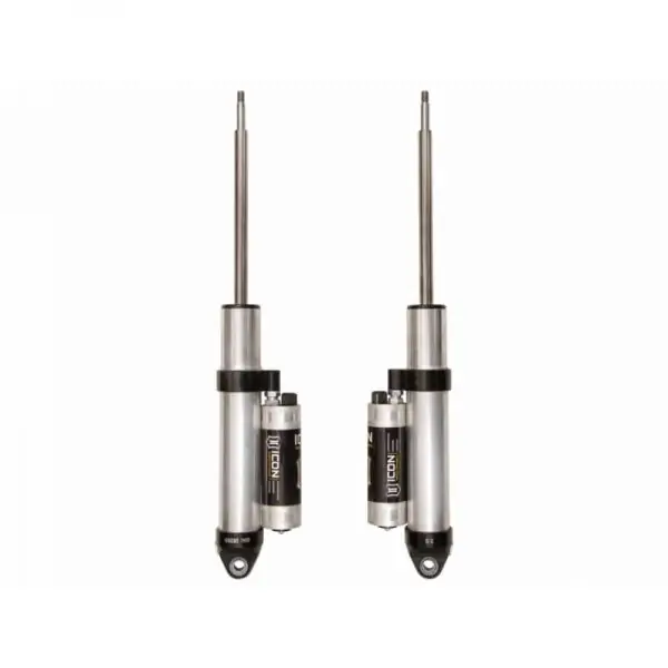 Icon Rear Piggyback Reservoir CDCV Shocks For 2014-2018 Ram 2500 (2" Lift Performace Rear Coil)