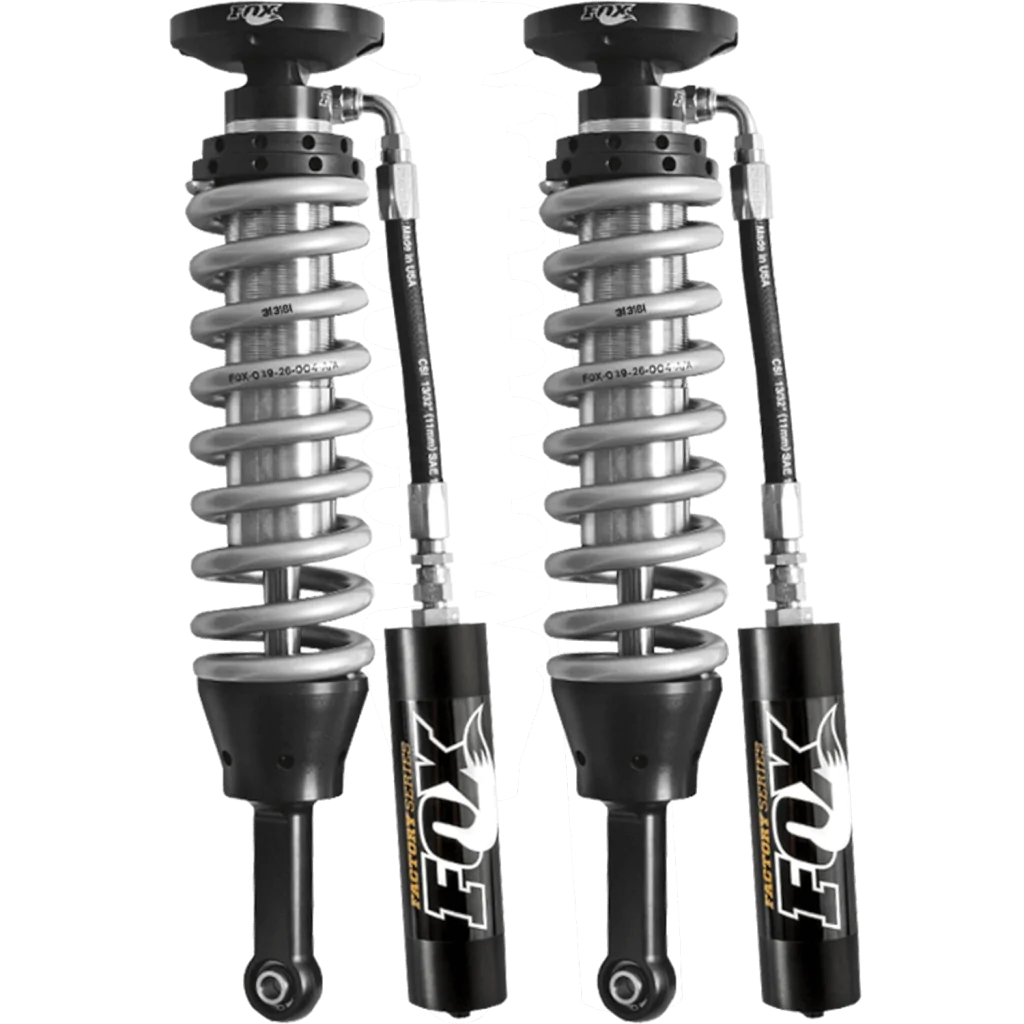 FOX 2.5 Factory Res 0-3 Front Lift Shocks 2007-2017 Toyota Tundra
