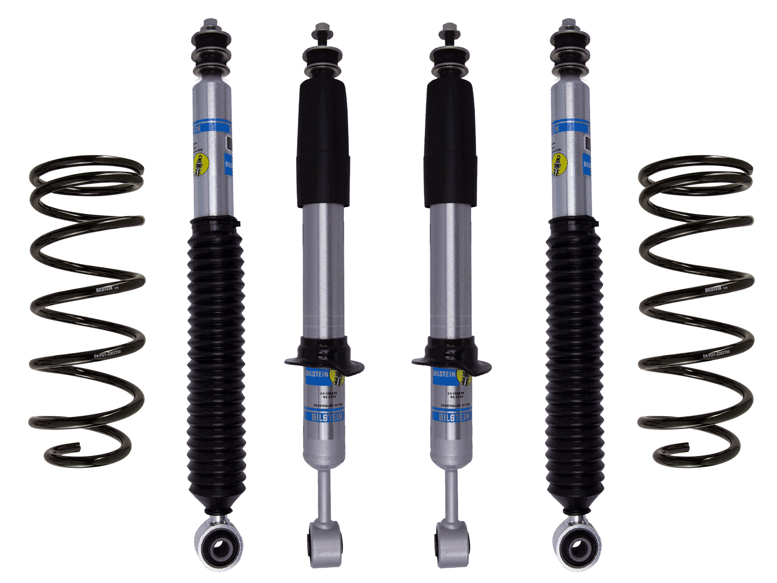 Bilstein 0-2.5" Lift Kit With Rear Coils For 2010-2014 Toyota FJ Cruiser