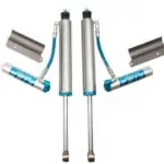 King 3-5" Lift Front 2.5 Dia. RR Shocks For 1989-1997 Toyota Land Cruiser 80