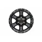 ICON SHIELD 17" Satin Black, Machined Finish