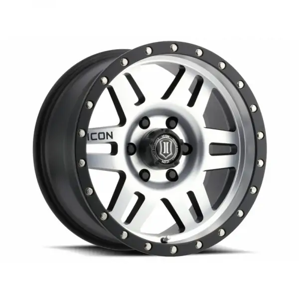 ICON SIX SPEED 17" Satin Black, Machined Finish