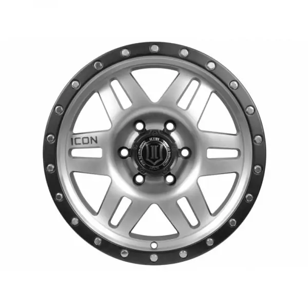 ICON SIX SPEED 17" Satin Black, Machined Finish