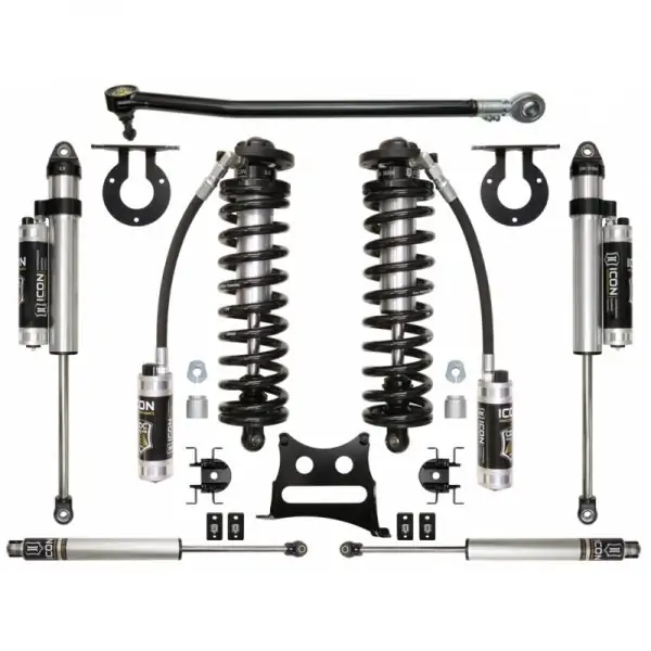 Icon 2.5-3" Coilover Conversion System For 2017-2019 Ford F-350 4WD (Stage 4)