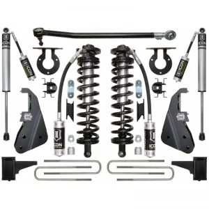 Icon 4-5.5" Coilover Conversion System For 2017-2019 Ford F-250 4WD (Stage 1)