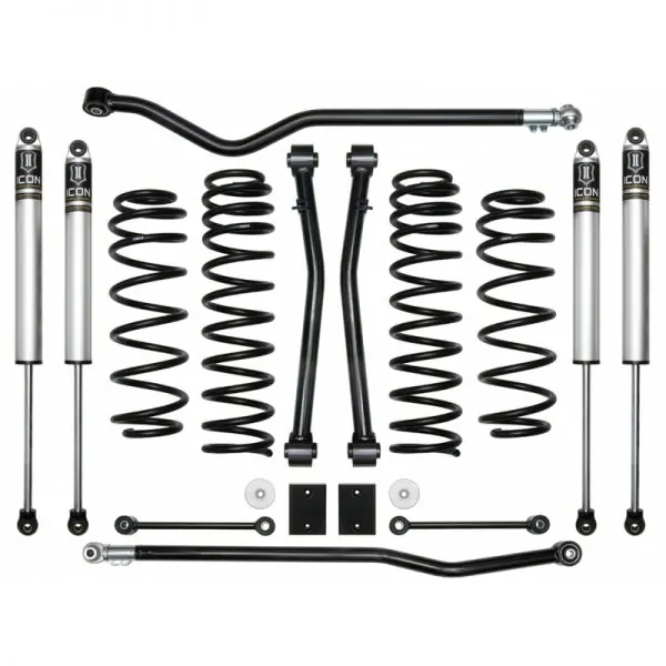 Icon 2.5" Lift Kit For 2018-2019 Jeep Wrangler JL (Stage 3)