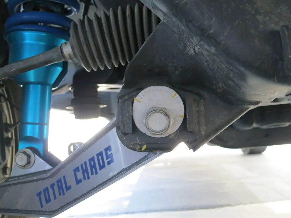 Total Chaos Lower Control Arm Cam Tab Gussets For 2007-2019 Toyota Tundra