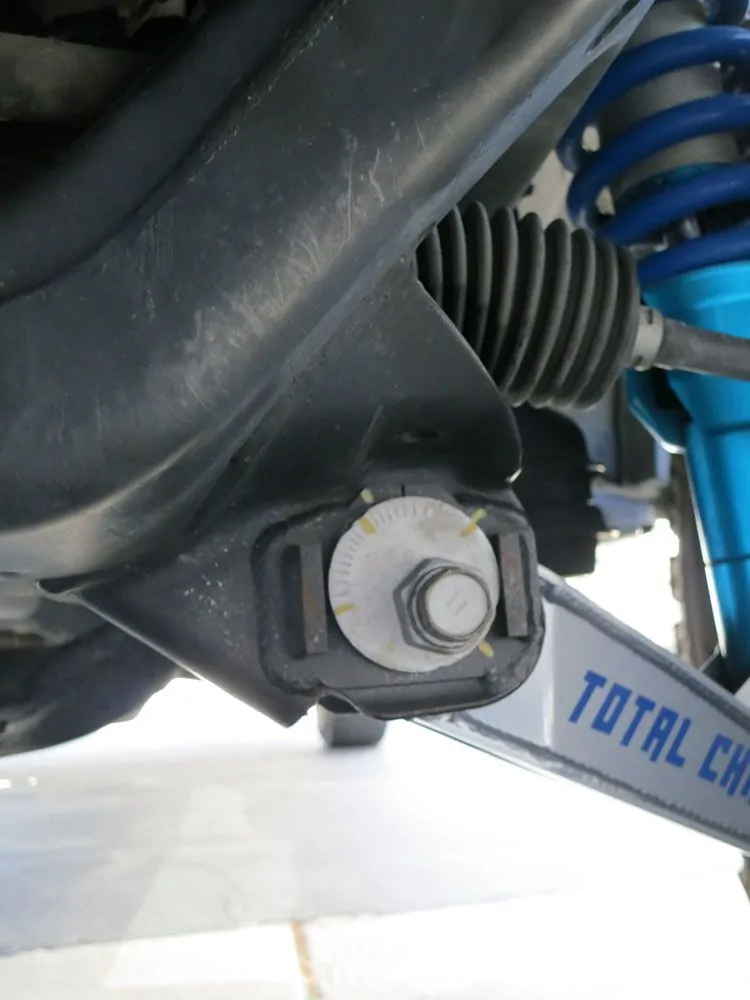 Total Chaos Lower Control Arm Cam Tab Gussets For 2007-2019 Toyota Tundra