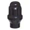 West Coast 6 Lug Kit - 12mm x 1.5 ET Style Black Spline Lug Nut Kit - 1.69"