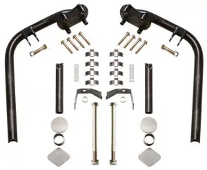 Total Chaos Dual Shock Hoops - Stock Length Control Arms For 2007-2020 Toyota Tundra