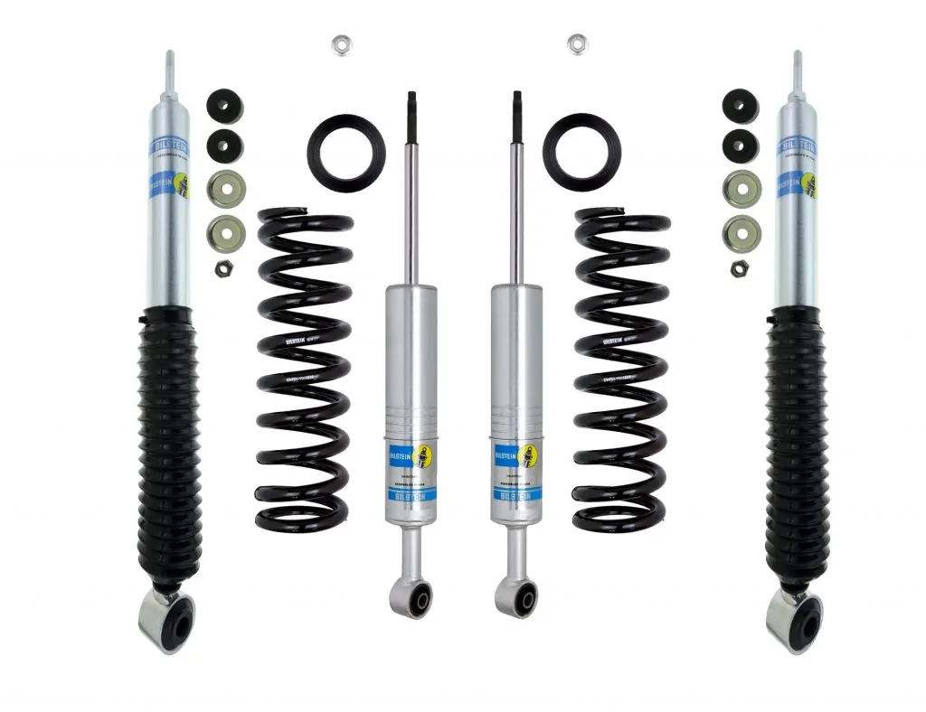 Bilstein 6112 0-2.5" Front 0-2" Rear Lift Kit Shocks, Coilovers for 2007-2009 Toyota FJ Cruiser 4WD