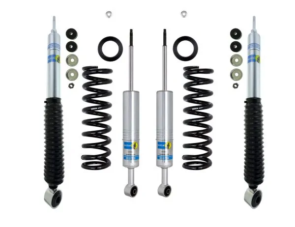 Bilstein 6112 0-2.5" Front 0-2" Rear Lift Kit Shocks, Coilovers for 2007-2009 Toyota FJ Cruiser 4WD