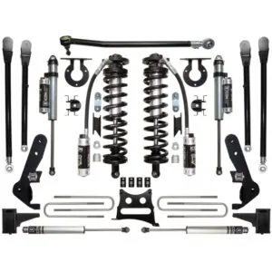 Icon 3.25-4.75" Coilover Conversion System For 2020 Ford F-250 4WD (Stage 5)