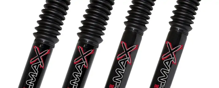 00-06 Chevy/GMC Tahoe 4WD 2-4" Fr 3-4" Rear Lift Skyjacker Black MAX Shocks