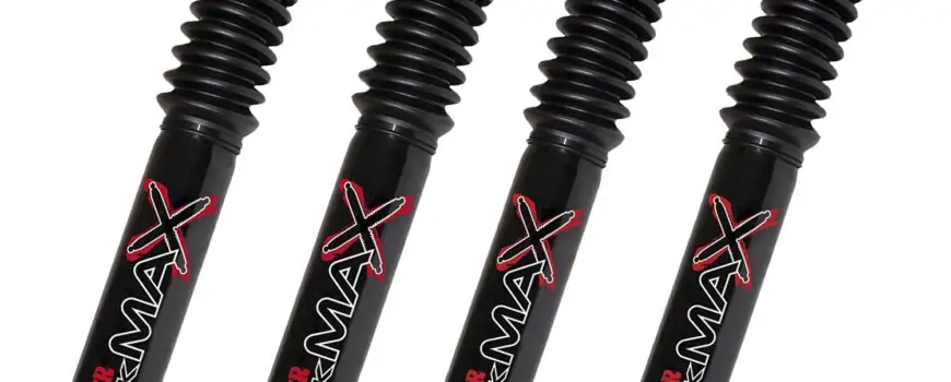 92-99 Chevy Suburban 4WD 4-6" Fr 3-5.5" Rear Lift Skyjacker Black MAX Shocks