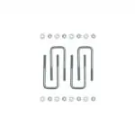 ICON 8" U-bolt Kit with hardware for Toyota