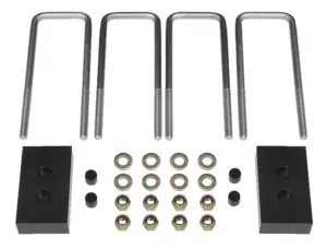 Rancho 1.5" Rear Lift Leaf Spring Block Kit For Ford F-150 2015-2020 2WD/4WD