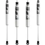 Fox 2.0 IFP 0-1.5" Front, 0-1" Rear Lift Shocks For For 2017-2019 Ford F-350 4WD