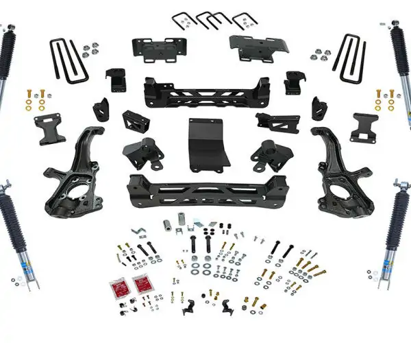 Superlift 6" Knuckle Lift Kit For 2020-2021 Chevy Silverado 2500HD 2WD/4WD w/Bilstein Shocks