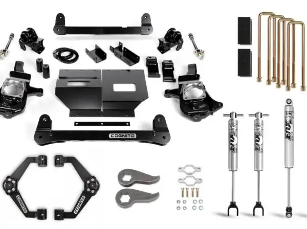 Cognito 6-Inch Standard Lift Kit with Fox PS 2.0 IFP for 11-19 Silverado/Sierra 2500/3500 2WD/4WD