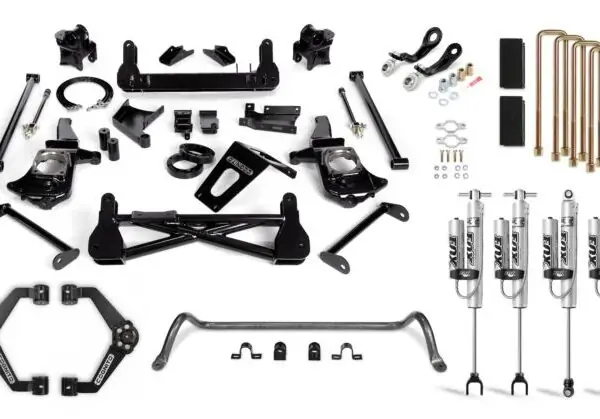 Cognito 7-Inch Performance Lift Kit with Fox PSRR 2.0 for 11-19 Silverado/Sierra 2500/3500 2WD/4WD