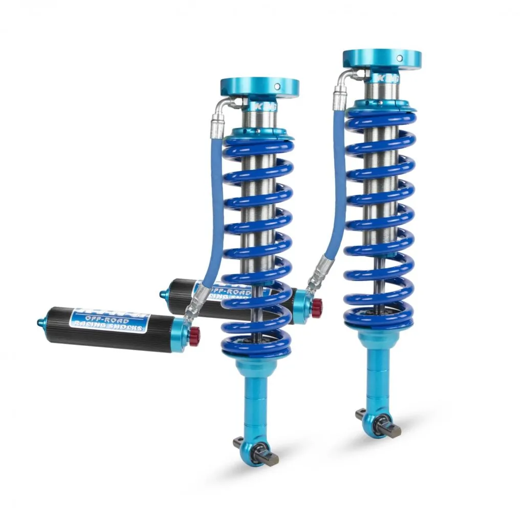 King 2.5 Performance Race Series Front Coilover Shock Kit With Compression Adjuster For 19-20 Silverado/Sierra 1500
