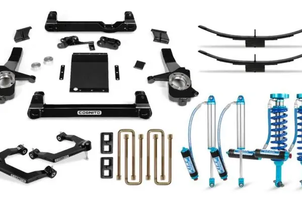 Cognito 6-Inch Elite Lift Kit with King 2.5 Remote Reservoir Shocks For 19-20 Silverado/Sierra 1500 2WD/ 4WD