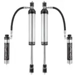 Radflo 2.0 Body 0-2" Front Lift Reservoir with Adjusters Shocks for 1993-1998 Land Rover Defender/Discovery
