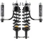 Radflo 2.5 Body 0-2" Front Lift Reservoir with Adjusters Shocks for 2010-2020 Dodge Ram 1500 4WD