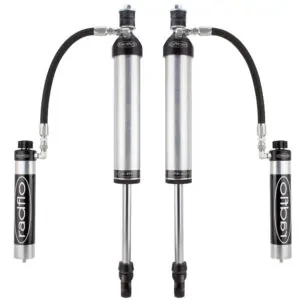 Radflo 2.5 Body 0-1" Rear Lift Reservoir with Adjusters Shocks for 2011-2020 Nissan Patrol Y62