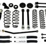 Tuff Country 4" Lift Kit 07-18 Jeep Wrangler JK 4 Door Only Performance Lift Kit EZ-Flex w/ SX6000 Shocks