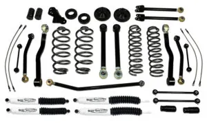 Tuff Country 4" Lift Kit 07-18 Jeep Wrangler JK 4 Door Only Performance Lift Kit EZ-Flex w/ SX8000 Shocks