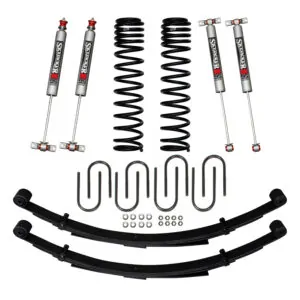 Skyjacker 3" Lift Kit w/ M95 Monotube Shocks, Rear Leaf Springs For 1984-01 Jeep Cherokee XJ