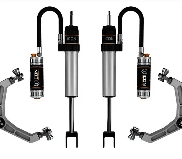 Icon 0-2" Lift CDCV Front Shocks w/ BILLET UCA For 2020-2021 GMC Sierra 2500HD