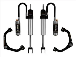 Icon 0-2" Lift CDCV Front Shocks w/ Tube UCA For 2020-2021 Chevy Silverado 2500HD